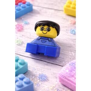 LEGO-Style Boy Figure